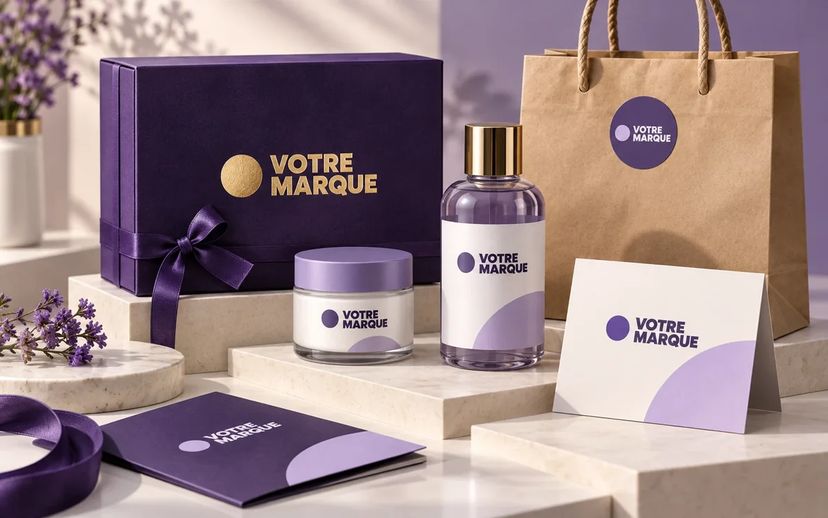 Packaging : applications de votre identité