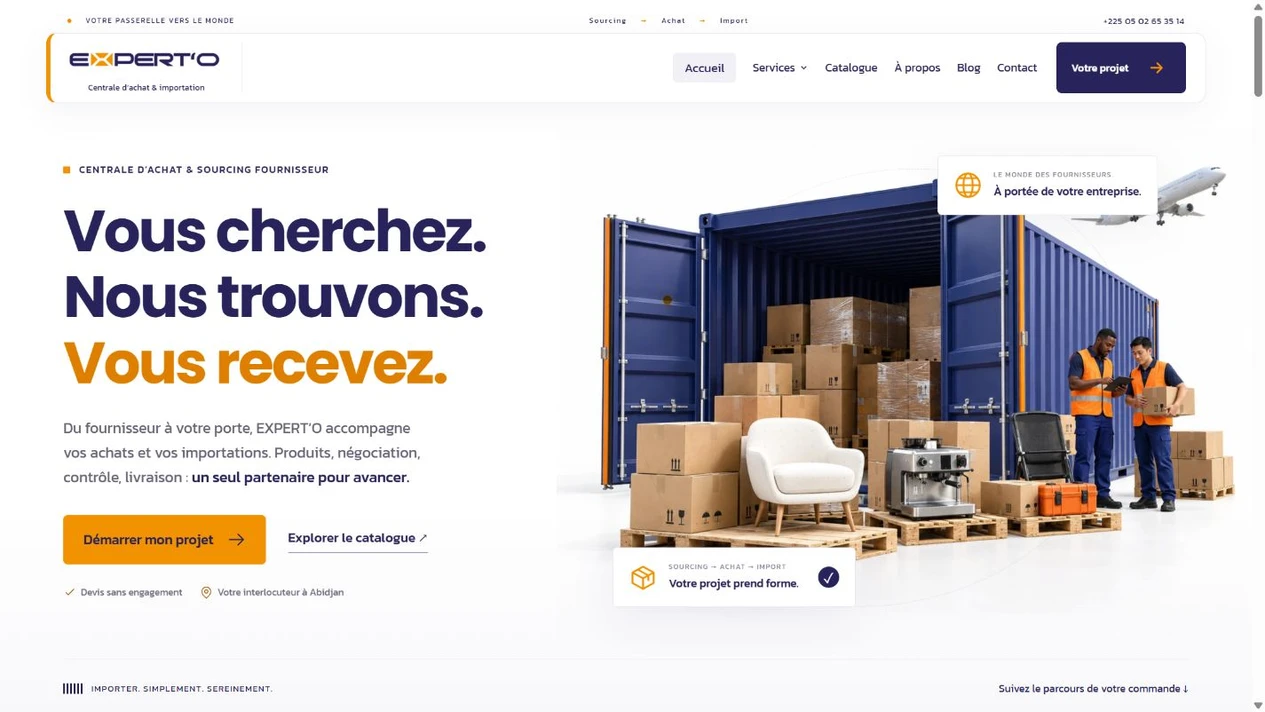 Site web EXPERT’O